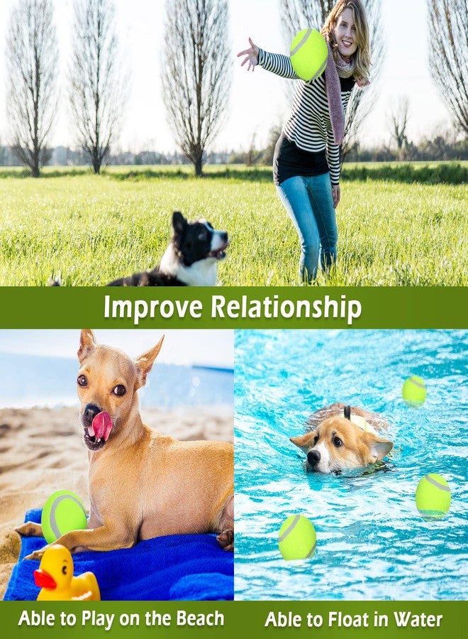 Yunsailing 50 Packs Small Tennis Balls for Dogs Bulk Dog Toys Pet Interactive Mini Tennis Balls for Training Play Exercise and Fetch(Yellow) - Image 4